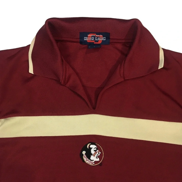 WS162 Womens Florida Seminoles Athletic Polo Shirt S - Picture 3 of 4